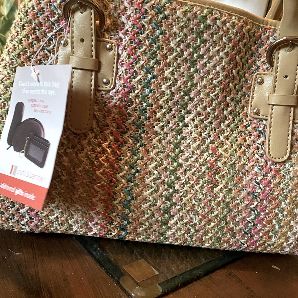 new Croft and Barrow purse with accessories